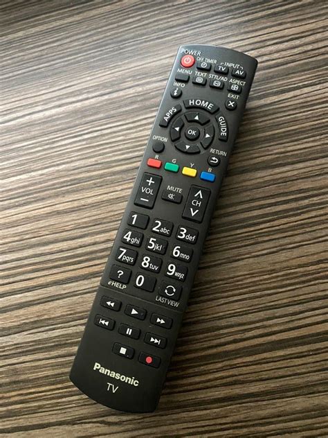 panasonic tv smart remote.